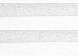 Шторы плиссе на потолочные окна с ручкой из ткани ВИТА 0225 БЕЛЫЙ 240 СМ