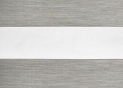 Рулонные шторы MINI-Зебра из ткани ЗЕБРА ЛОТОС 1608 СВ. СЕРЫЙ, 280 СМ