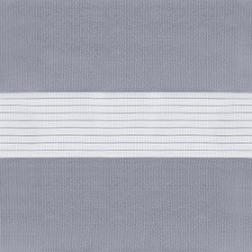 Рулонные шторы Зебра спец. модели LVT из ткани ЗЕБРА СТАНДАРТ 1881 Т. СЕРЫЙ, 280 СМ