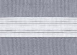 Рулонные шторы UNI1-Зебра для ткани ЗЕБРА СТАНДАРТ 1881 Т. СЕРЫЙ, 280 СМ